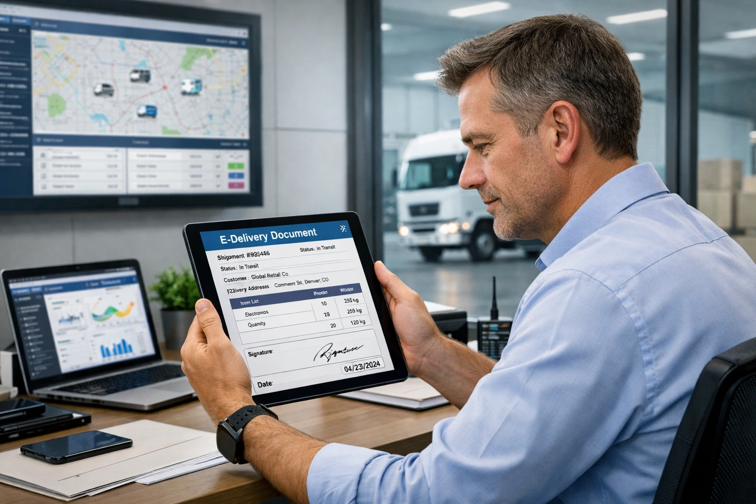 Zéro papier dématérialisation AS Transports JLF